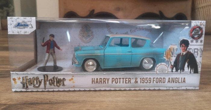 Harry Potter - Jada, Harry Potter & 1959 Ford Anglia diecast, Collections, Cinéma & Télévision