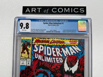 Spider-Man Unlimited #1 - CGC 9.8 - 1st appearance of Shriek, Boeken, Nieuw