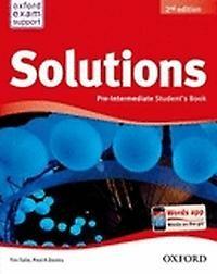 Solutions: Pre-Intermediate: Students Book 9780194552875, Verzenden, Gelezen, Oxford Author