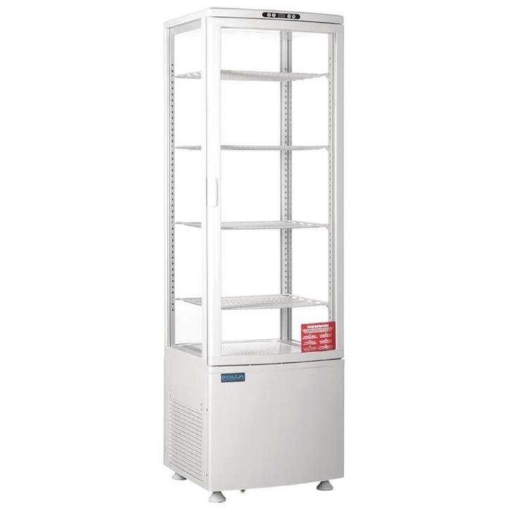 Polar C-serie koelvitrine met gebogen deur 235 liter, Zakelijke goederen, Horeca | Keukenapparatuur, Koelen en Vriezen, Verzenden