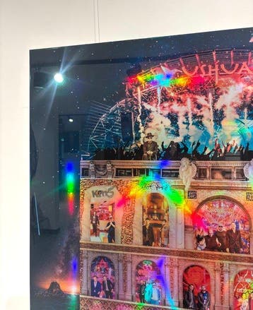 Van Apple Art - Ibiza Beach Hotel - XXL - Masterpiece