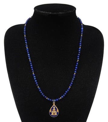 Lapis lazuli - Boeddha van Verlichting en Lapis-Lazuli –