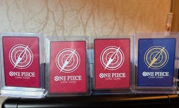 Bandai - 4 Card - One Piece - shirahoshi Foil, Nieuw