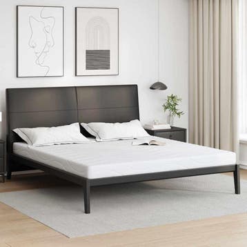 vidaXL Matras Medium 180 x 200 cm Wit, Verzenden, Nieuw