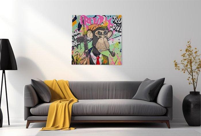 NOBLE$$ - Virtureal - Al Cap BAYC, Antiek en Kunst, Kunst | Designobjecten