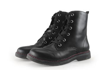 Richter Veterboots in maat 35 Zwart, Kleding | Dames, Schoenen, Verzenden, Zwart, Overige typen, Zo goed als nieuw