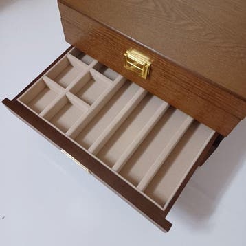 Boîte à bijoux - Coffret à bijoux - Bois - Jewelry Box