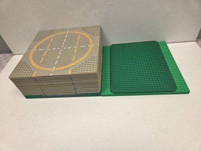 Lego Grondplaten - City - Grote partij van 40 grondplaten in, Kinderen en Baby's, Speelgoed | Duplo en Lego