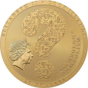 Cookeilanden. 20 Dollars 2022 Tutankhamun Tomb 1922