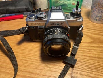 Minolta X-500 + MD 1,7/50mm | Appareil photo argentique
