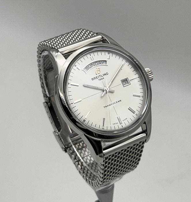 Breitling - Transocean Day Date Automatic - A45310 - Homme -, Bijoux, Sacs & Beauté, Montres | Hommes