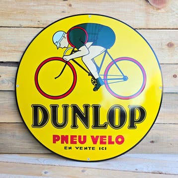 Dunlop pneu velo garage bord, Verzenden