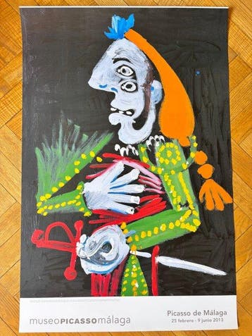 Pablo Picasso (after) - Torero / 1970 / licensed print -