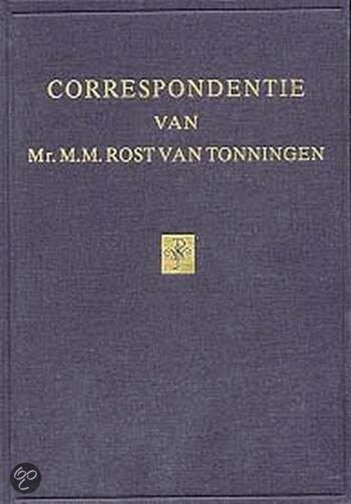 Correspondentie van Mr. M.M. Rost van Tonningen, Boeken, Oorlog en Militair, Gelezen, Verzenden