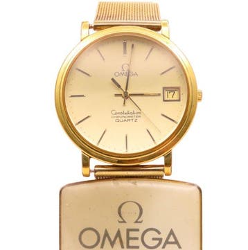Omega - Constellation Date Quartz Cal.1333 completely