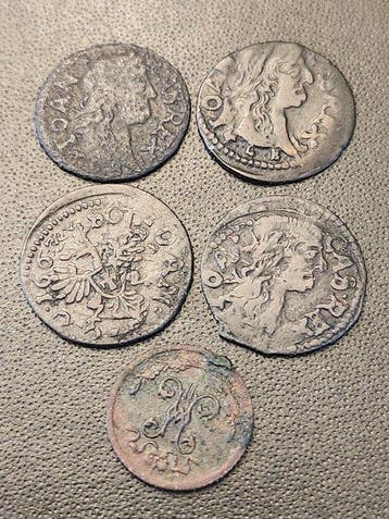 Koninkrijk Polen en Litouwen. King John II Casimir Vasa. Set