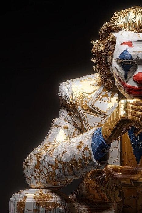 yamila - “Kintsugi de una Psique: El Joker y la Belleza de, Enfants & Bébés, Jouets | Duplo & Lego