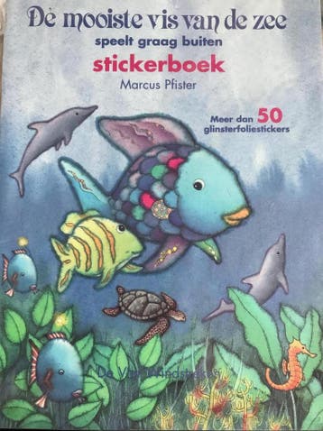 Mooiste vis speelt graag buiten stickerb 9789055797080, Boeken, Kinderboeken | Kleuters, Verzenden, Zo goed als nieuw, Marcus Pfister