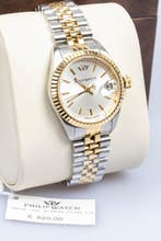 Philip Watch - Caribe Urban - Date - Silver - Swiss Made -, Nieuw