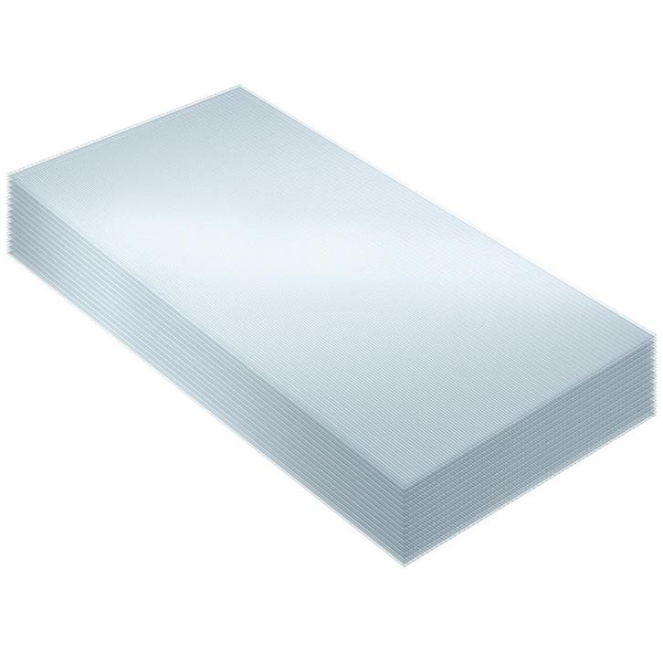 tectake Dubbelwandige platen van polycarbonaat, op maat te s, Bricolage & Construction, Plaques & Panneaux, Envoi