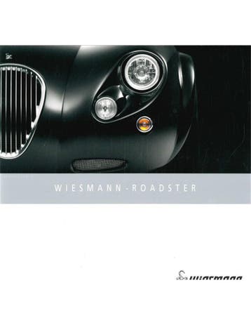 2008 WIESMANN ROADSTER BROCHURE ENGELS | DUITS, Nieuw