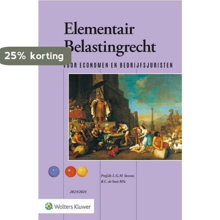 Elementair Belastingrecht / 2023/2024 9789013172416, Boeken, Wetenschap, Gelezen, Verzenden