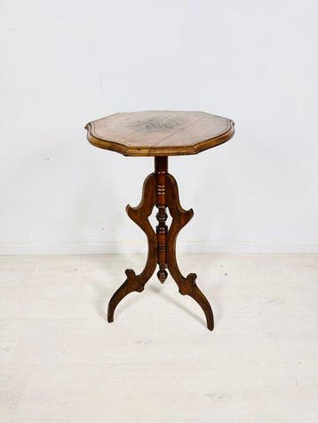 Table dappoint - Support de plante Eastlake en noyer /