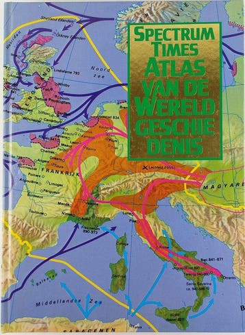 Spectrum Times Wereldatlas van de Wereldgeschiedenis, Verzenden, Nieuw