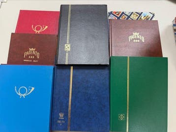 Monde - 35 petits albums de timbres vides en bon état, Timbres & Monnaies