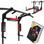 2dekans | Zoluko Dip & Pull Up Bar – Professioneel Wandmodel, Sport en Fitness, Ophalen of Verzenden, Nieuw