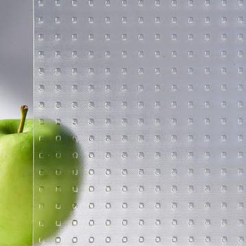 Enkel glas figuurglas Master-carre blank 4mm, Doe-het-zelf en Bouw, Verzenden, Nieuw