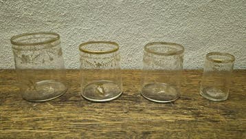 Murano - Bekerglas (4) - Glas