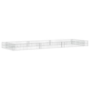 vidaXL Gabion plantenbak verhoogd 300x100x20 cm, Verzenden