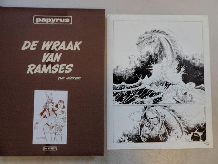 De Gieter - Papyrus - De wraak van Ramses Luxe hc op groot, Boeken, Stripverhalen