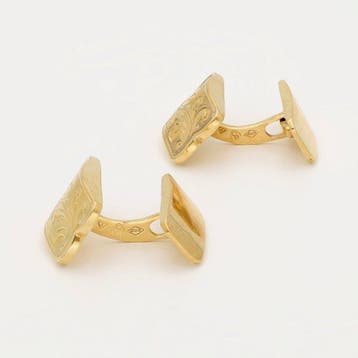 Boutons de manchette - 18 carats Or jaune