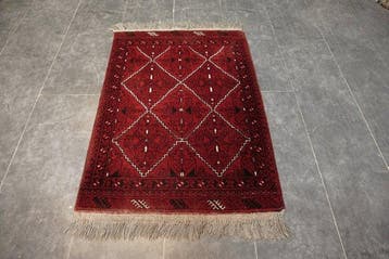 Afghan - Tapijt - 108 cm - 80 cm, Huis en Inrichting, Nieuw