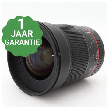 Samyang 24mm f/1.4 ED AS IF UMC Canon | Tweedehands, Verzenden, Zo goed als nieuw