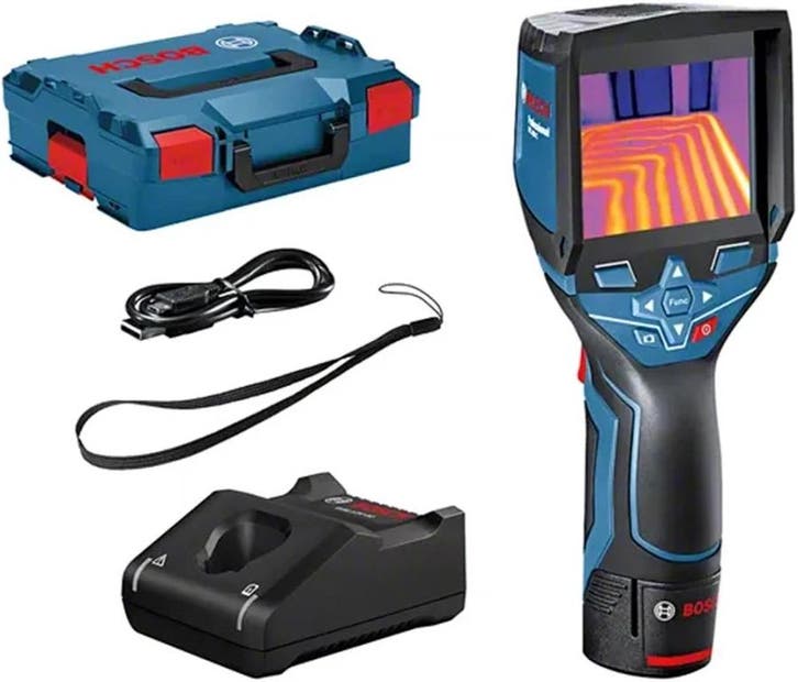 Bosch GTC 400 C Professional Warmtebeeldcamera, Bricolage & Construction, Outillage | Foreuses, Envoi