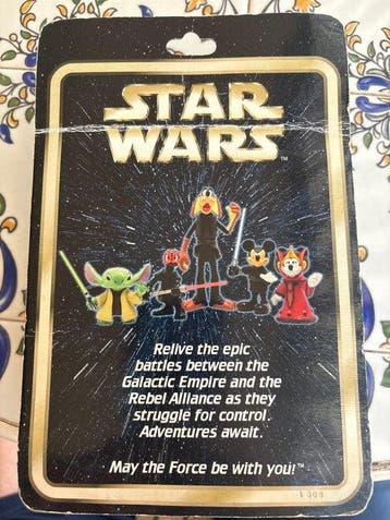 Disney - Figure - Mickey Mouse as Anakin Skywalker -, Verzamelen, Nieuw