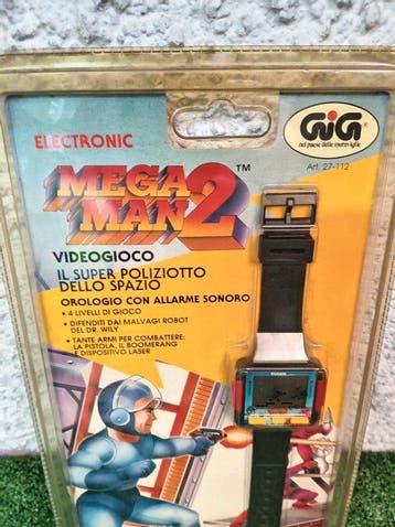 Tiger, Gig - Mega Man 2 LCD wrist game - Handheld gaming, Nieuw