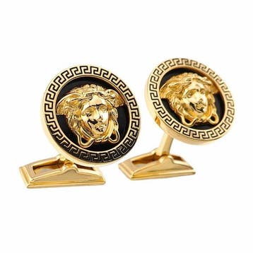 Versace - Boutons de manchette - 18 carats Or jaune