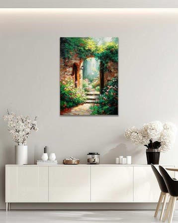 Stefano - Garden Gate in Bloom