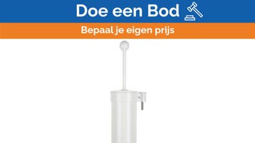 Bieden: Osculati White Plastic Toilet Brush Holder - 50.207, Ophalen of Verzenden, Nieuw