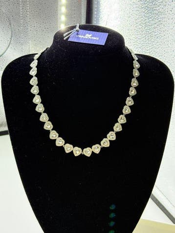 Swarovski - Metaal, kristal - Halsketting