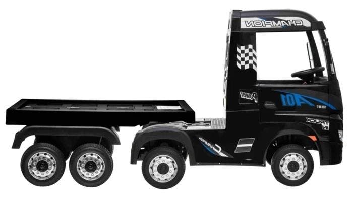 Mercedes Actros + oplegger, elektrische kindervrachtwagen me, Kinderen en Baby's, Speelgoed | Buiten | Accuvoertuigen, Nieuw, Ophalen of Verzenden