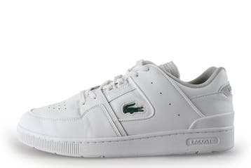 Lacoste Sneakers in maat 45 Wit, Kleding | Heren, Schoenen, Verzenden, Zo goed als nieuw, Sneakers, Wit