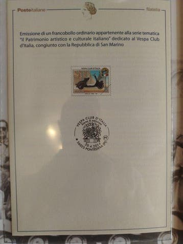 Italie 2024/2024 - Vespa Club dItalie - Folder 2024, Postzegels en Munten, Gestempeld