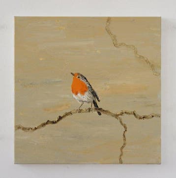 Matthieu van Riel - Roodborst, Antiek en Kunst