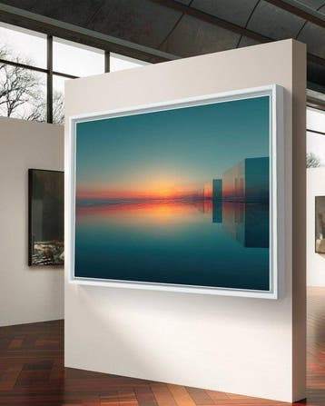 Lea Ottavi - Endless Evening Tide · XXL · Hand signed