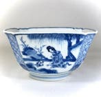 Kom, Kangxi-merkteken en periode - Porselein - China -, Antiek en Kunst